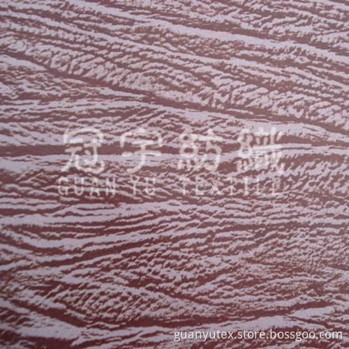 Bronzing Suede with Knitted Backing (GYPK13-4)